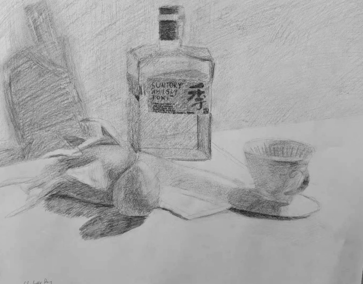 Fine art student work - drawing, painting, and sketching from Binyang Fine Arts Studio Bergen County