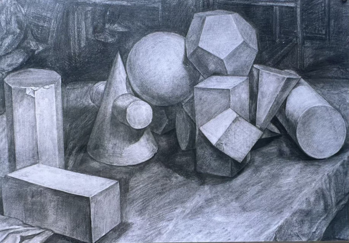 Fine art student work - drawing, painting, and sketching from Binyang Fine Arts Studio Bergen County