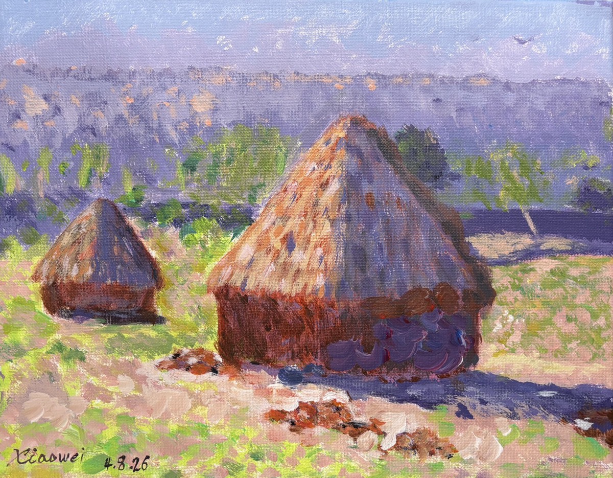 Fine art student work - drawing, painting, and sketching from Binyang Fine Arts Studio Bergen County